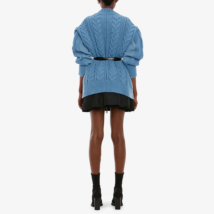 Alexander McQueen SS22 Knitwear Women's Blue-2