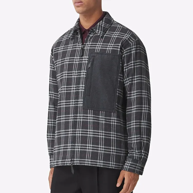 Burberry Check Pattern Jacket-3