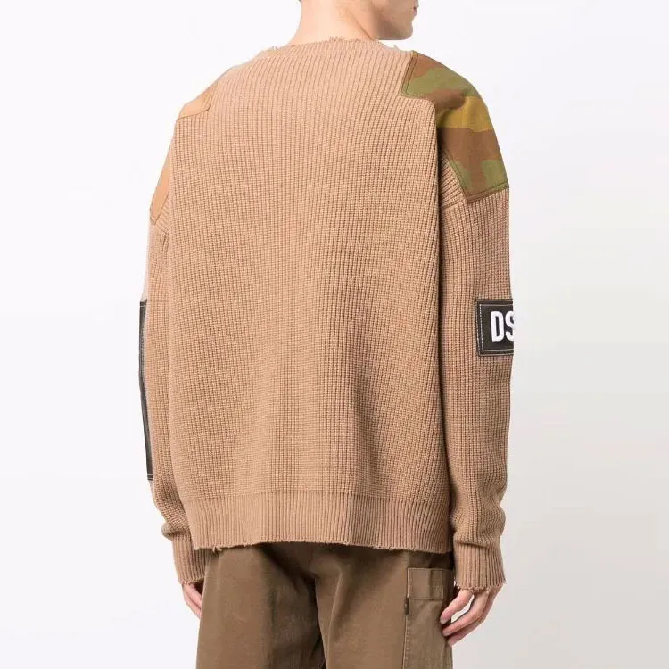 DSQUARED 2 Cashmere Sweaters Men Brown-2