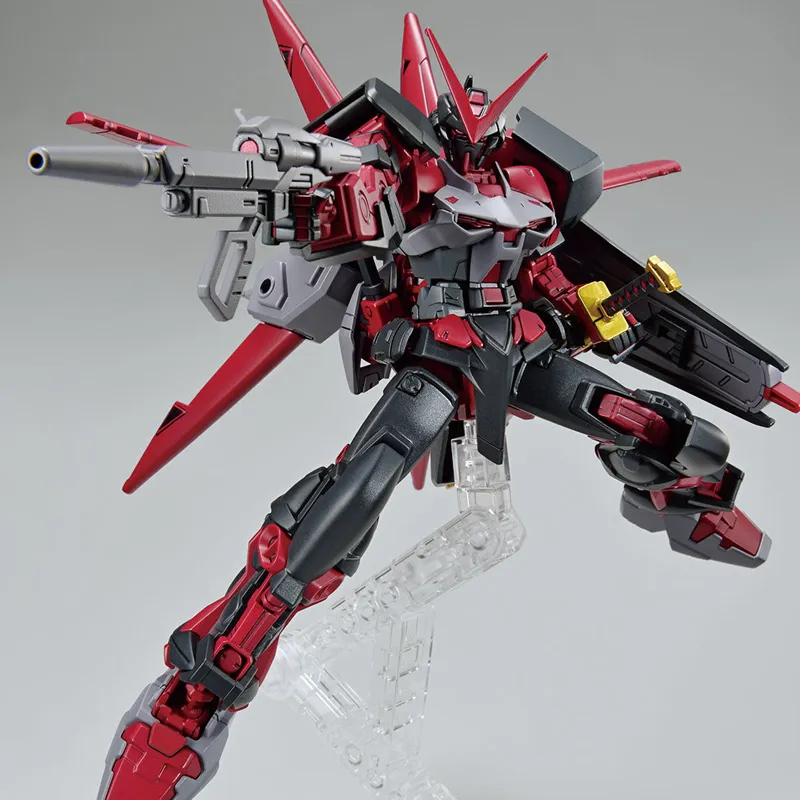 BANDAI Gundam Astray Collection HG 1/144 Gundam Breaker Battle Record Heretic Gundam Red Reverse Model Kits 13cm-4