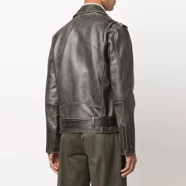 Golden Goose Deluxe Brand Zipped Biker Jacket-3