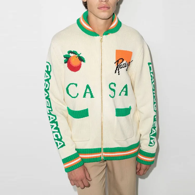 CASABLANCA Casa Racing Intarsia Knit-2