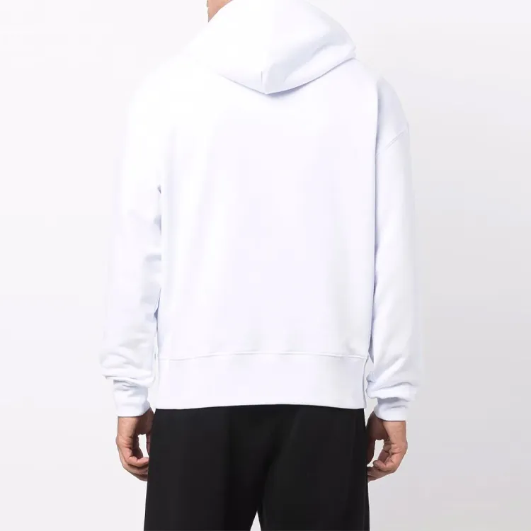 MSGM Logo Printed Drawstring Hoodie-2