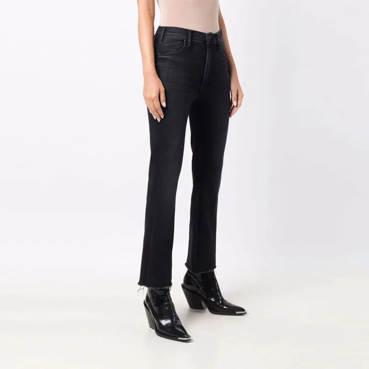 MOTHER The Hustler Ankle Fray Jeans-2