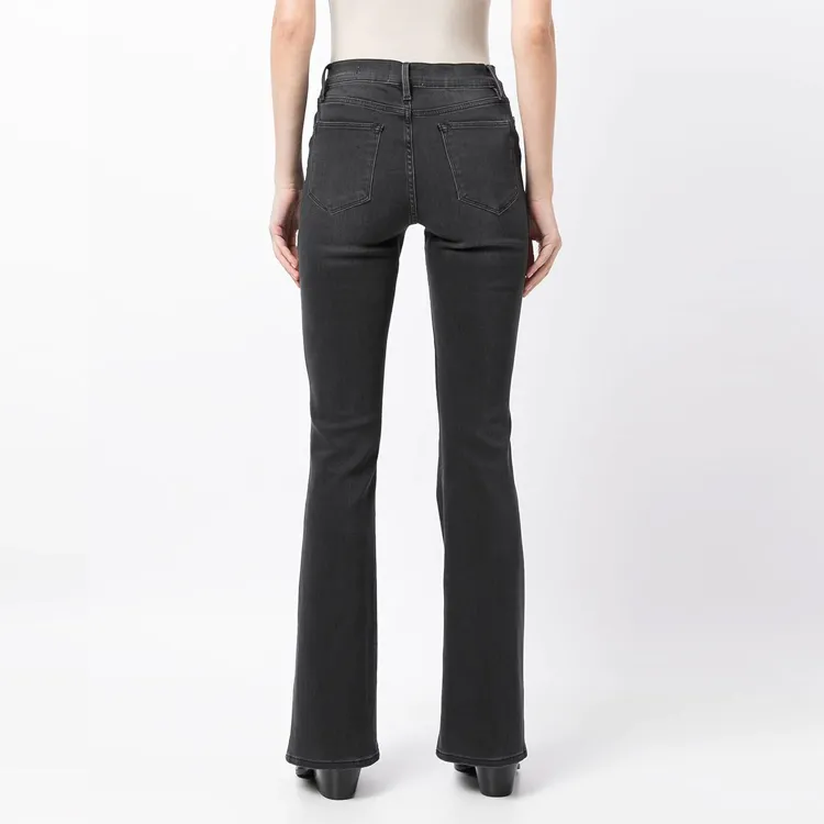 FRAME Skinny Bootcut Jeans-3