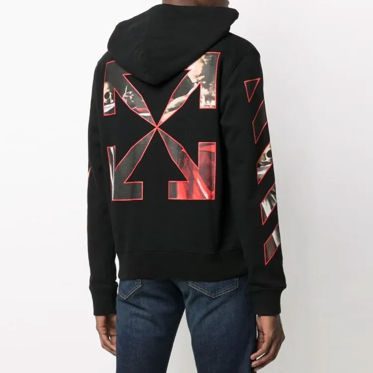 OFF WHITE Starred Arrow Over Hoodie-1