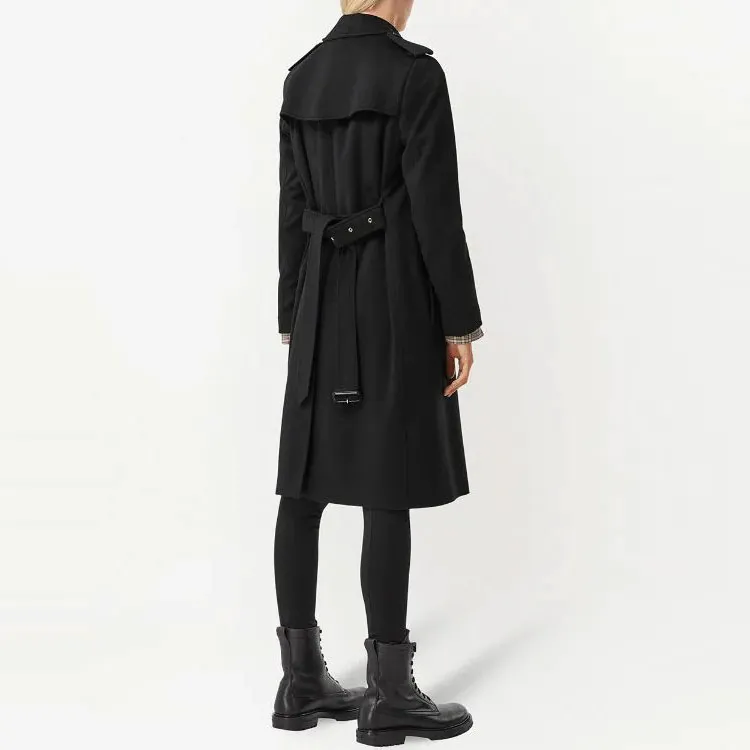 Burberry Velvet Jackets Women's Black-3