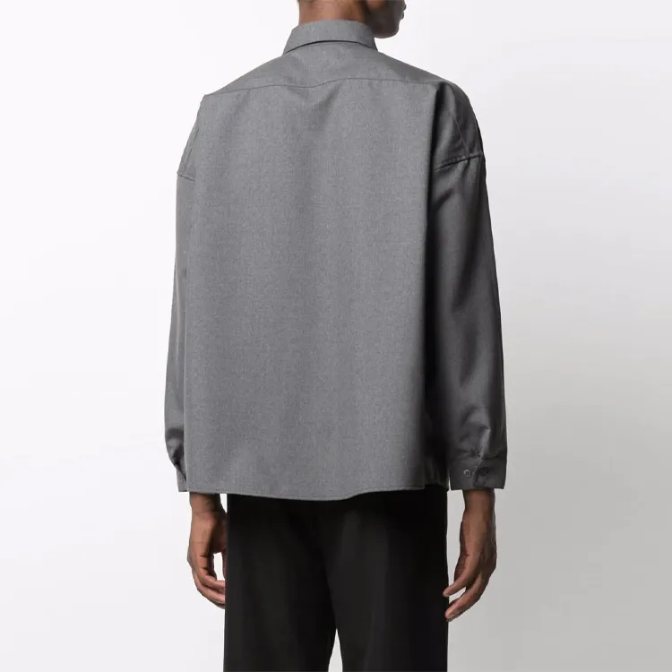 MARNI Shirts Men Gray-2