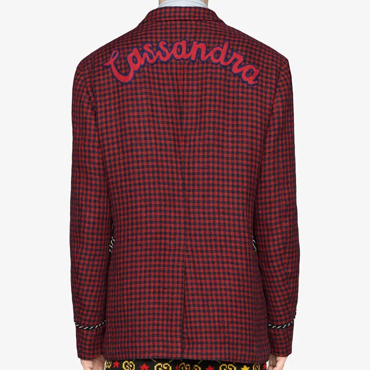 GUCCI Fo Palma Linen Blazer-2