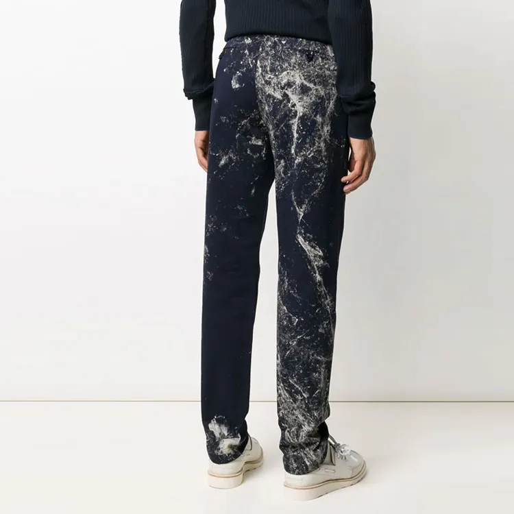 Maison Margiela Casual Pants Men Blue-3