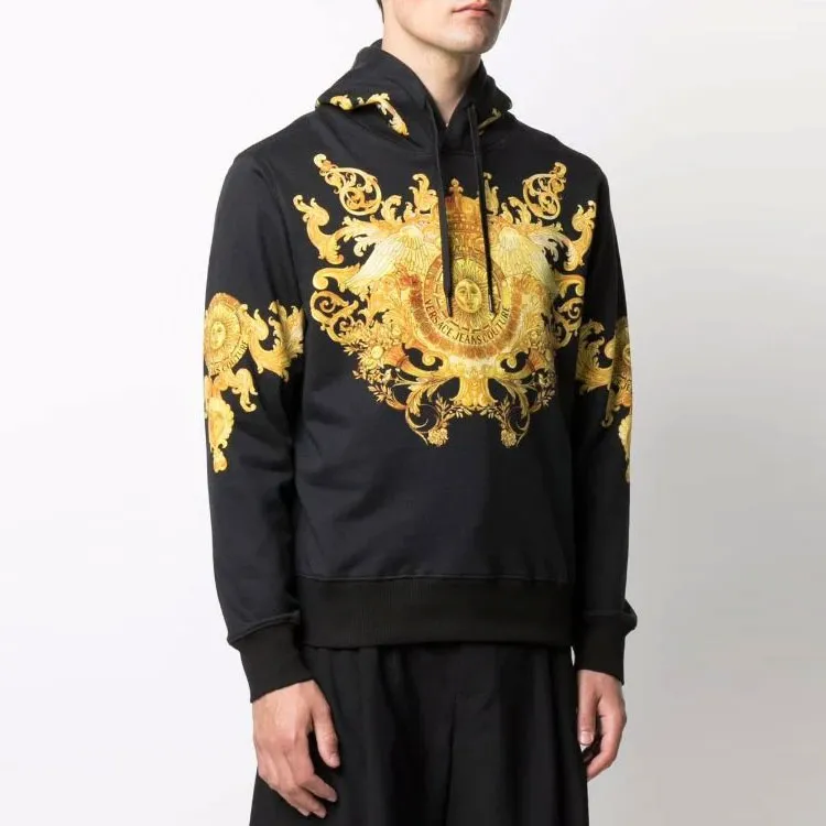 VERSACE JEANS COUTURE Sweatshirts Unisex Black-6