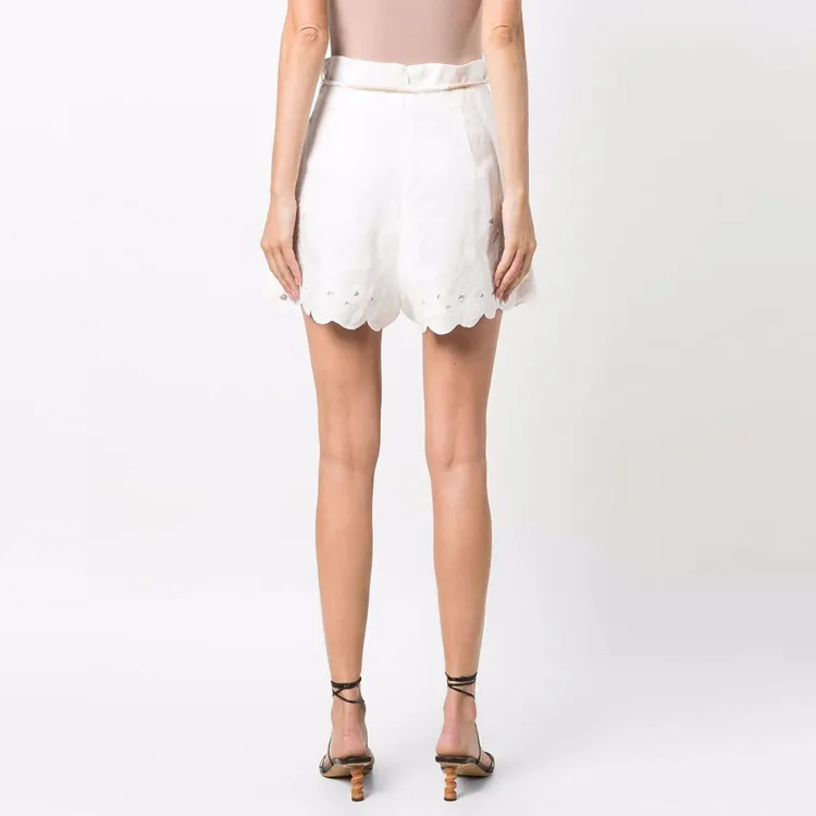Zimmermann Casual Shorts Women's White-2