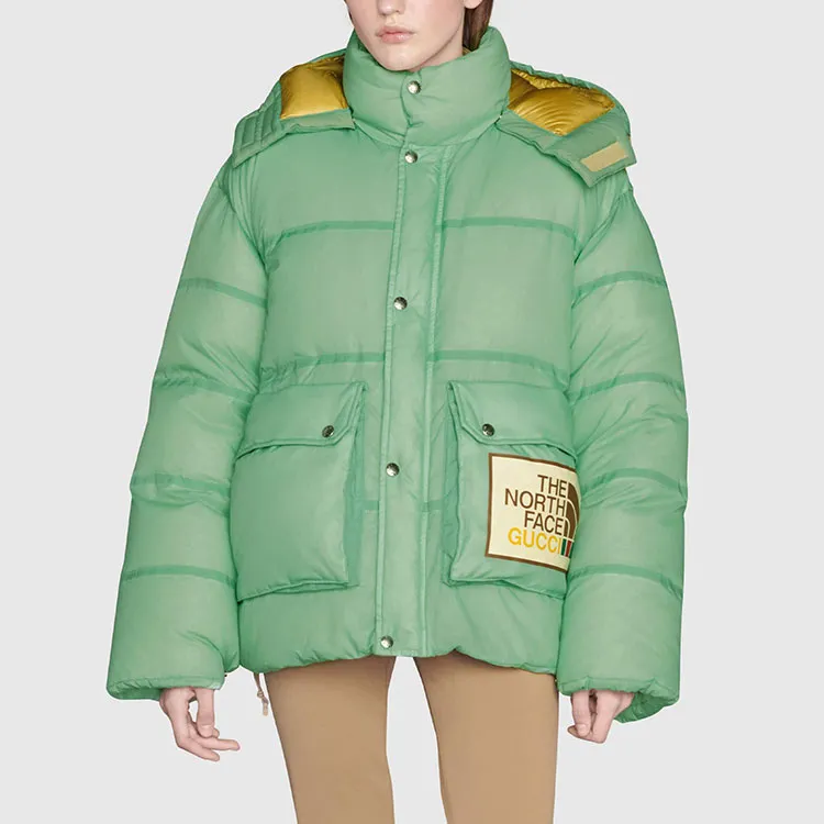 GUCCI X The North Face Padded Jacket Aqua-3