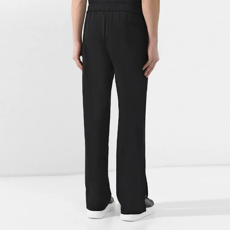 Valentino Casual Pants Men Black-2