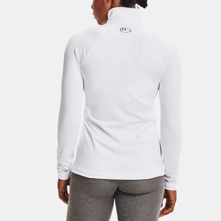 Under Armour Raglan Sleeve T Shirt Women's White-4