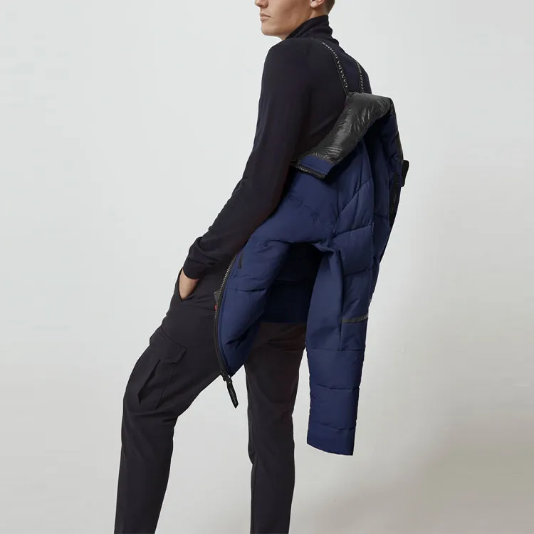 Canada Goose FW21 Down Jacket Winter Men's Navy Blue-6