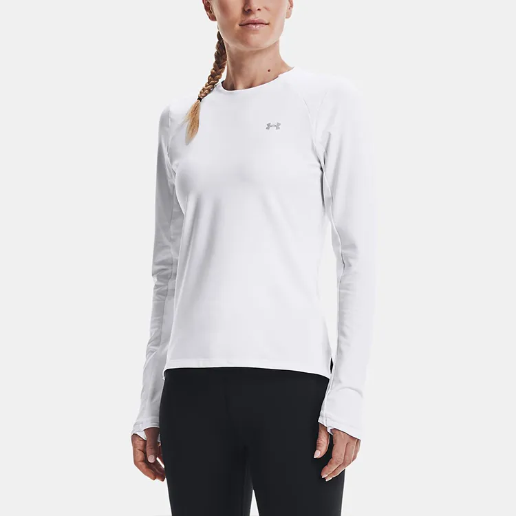 Under Armour Raglan Sleeve T Shirt Women's White-4
