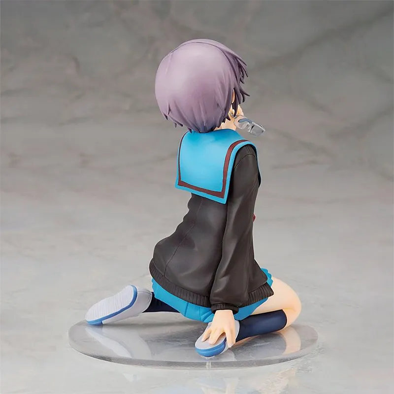 ALTER The Melancholy Of Haruhi Suzumiya Nagato Yuki School Uniform Ver. 12cm Scale Figures-3