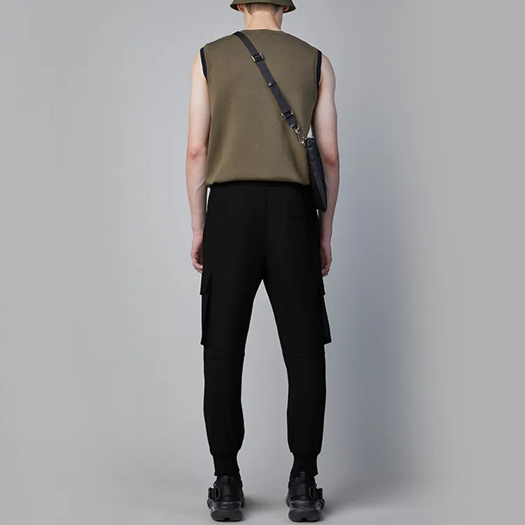 Neil Barrett Knitted Sweatpants Men Black-4