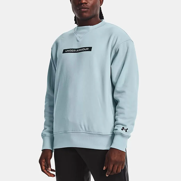 Under Armour Sweatshirts Men Sea Wave Blue-3