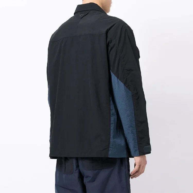 White Mountaineering Jackets Men Dark Blue-1