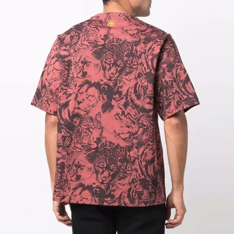 KENZO T Shirts Men Red-2