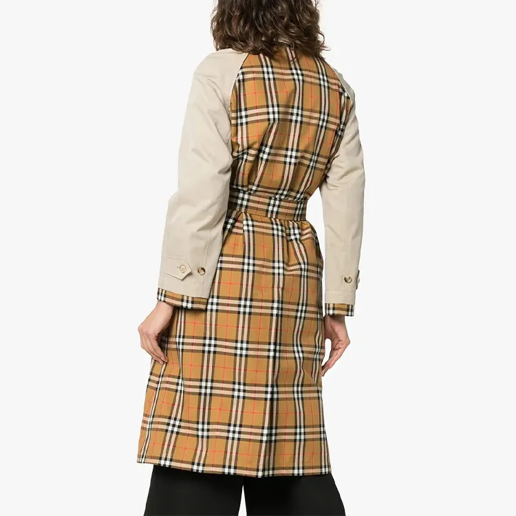 Burberry Coats Women's Beige-4