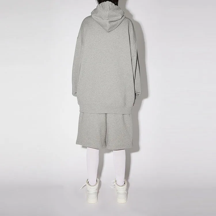 Acne Studios Face Logo Patch Drawstring Hoodie-3