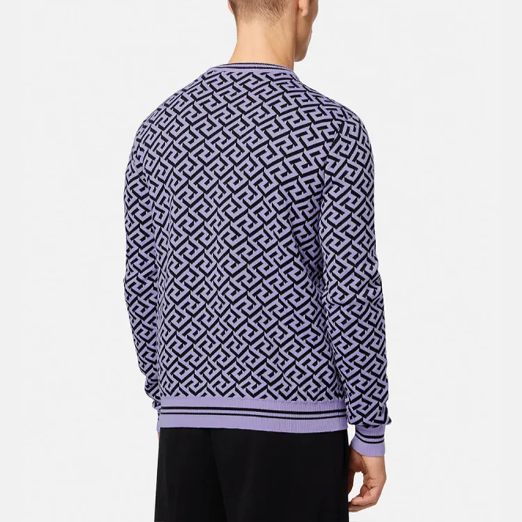VERSACE Knitwear Men's Light Purple-2