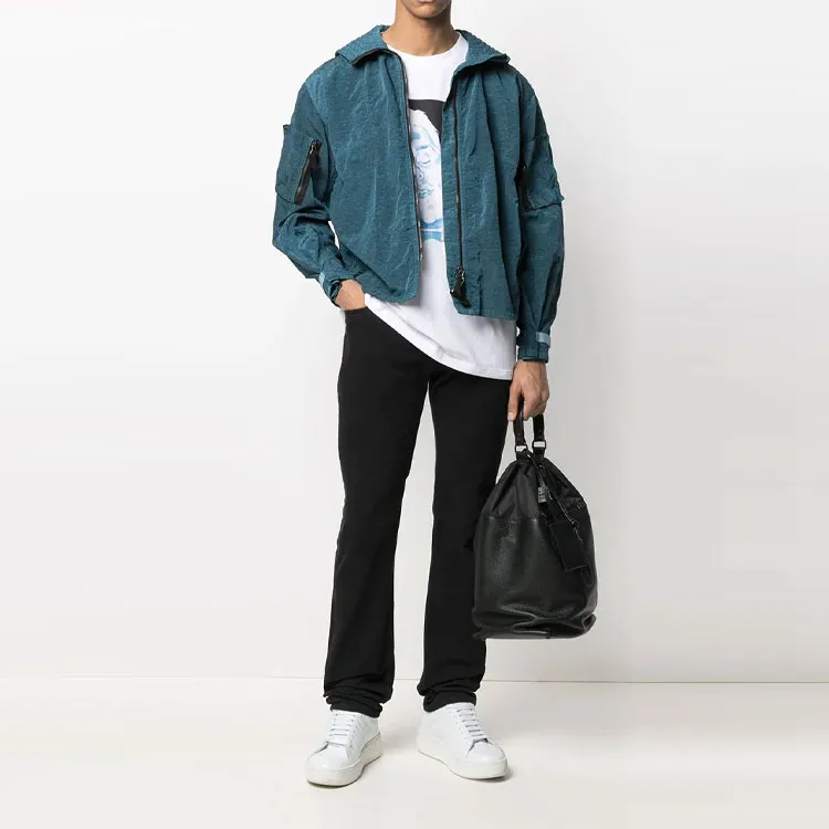 Maison Margiela Jackets Men Blue-1