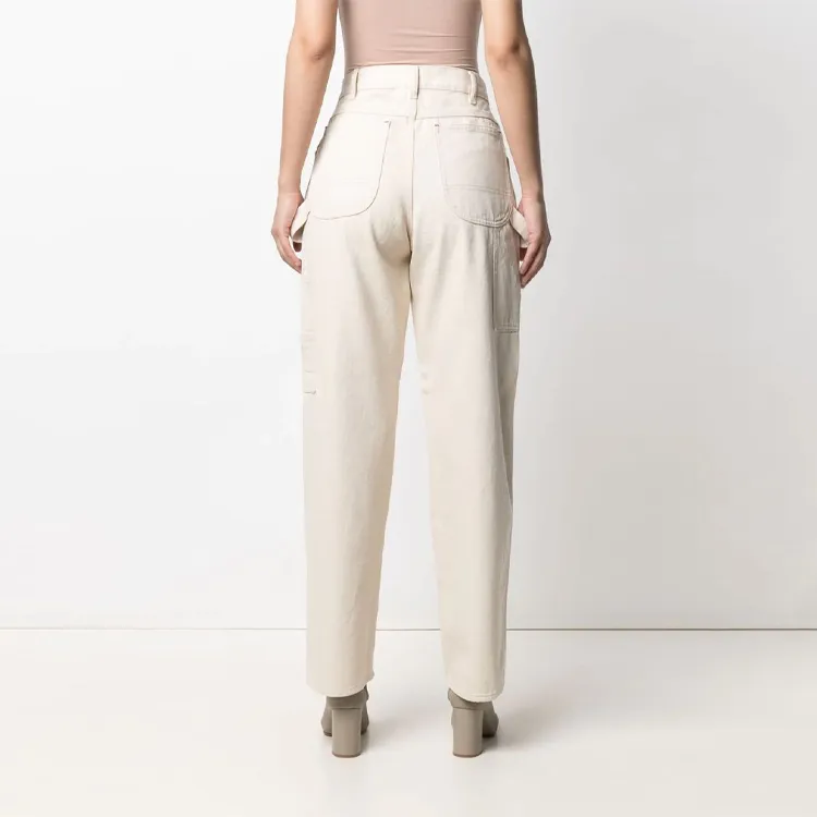 Maison Margiela Casual Pants Women's Light Khaki-2