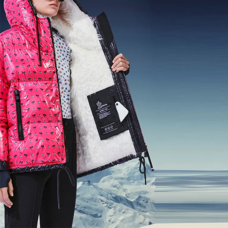 Moncler Grenoble Graphic Printed Hooded Puffer Jacket-5