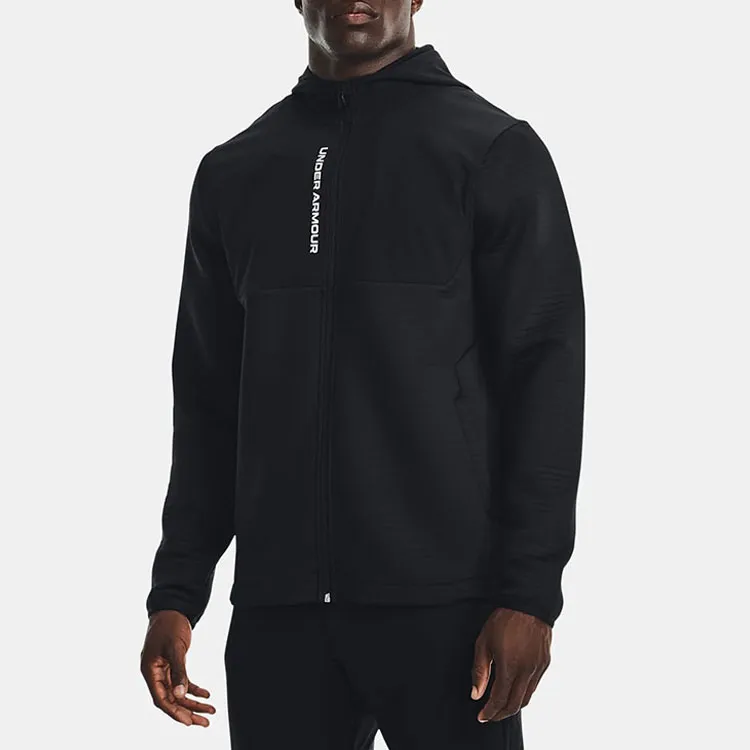 Under Armour Mens Storm Daytona Full Zip Hoodie Black-2