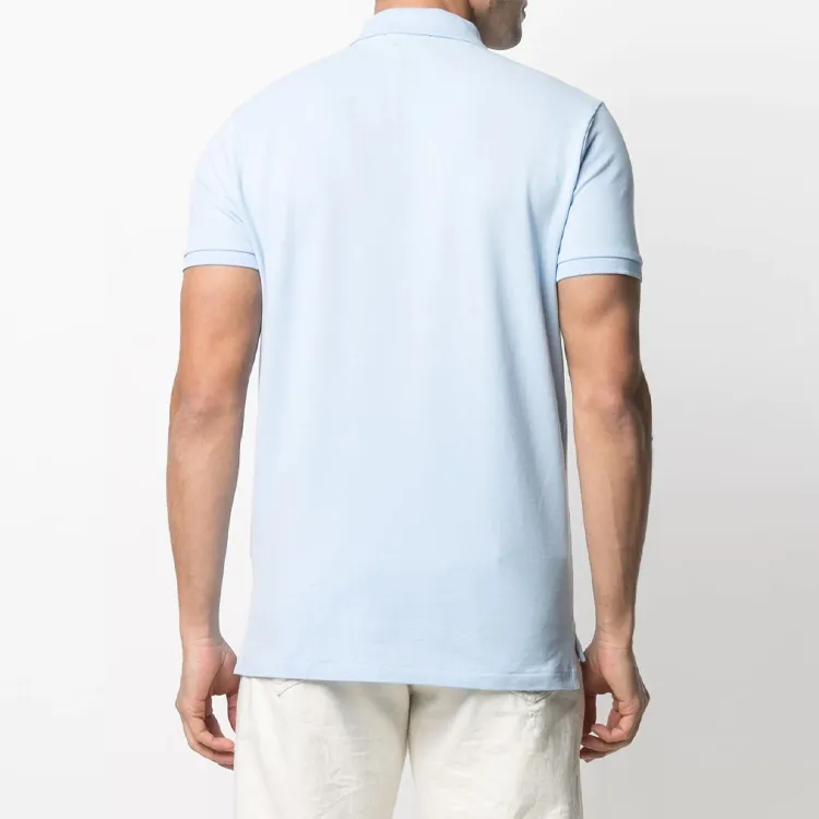 Polo Ralph Lauren Logo Embroidered Short Sleeved Polo Shirt-5