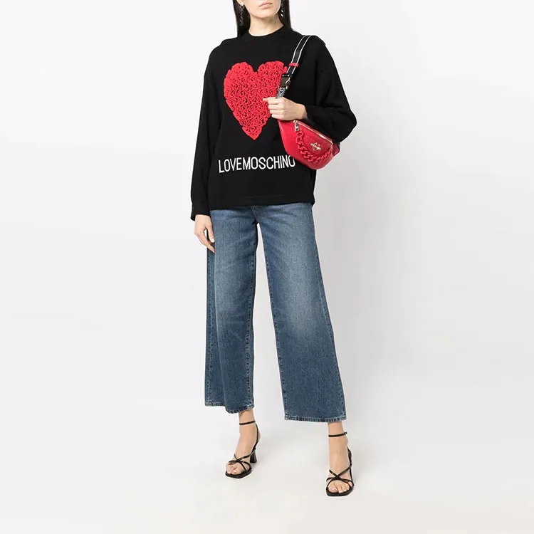 LOVE MOSCHINO FW21 Sweater Women's Black-1