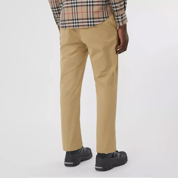Burberry Casual Pants Men's Khaki-4