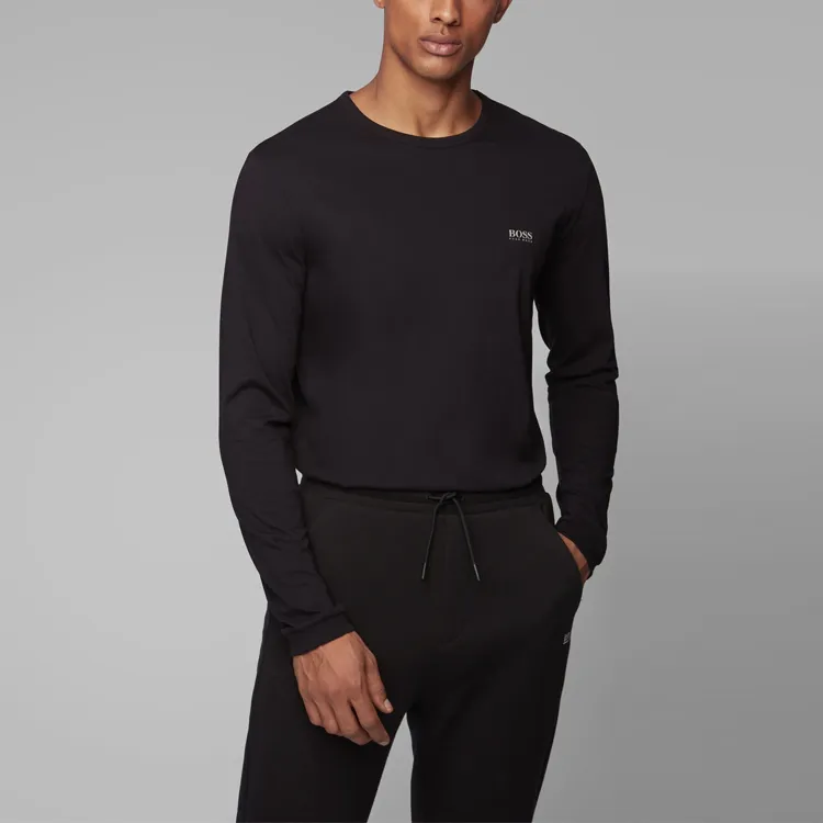 HUGO BOSS T Shirts Men Black-4