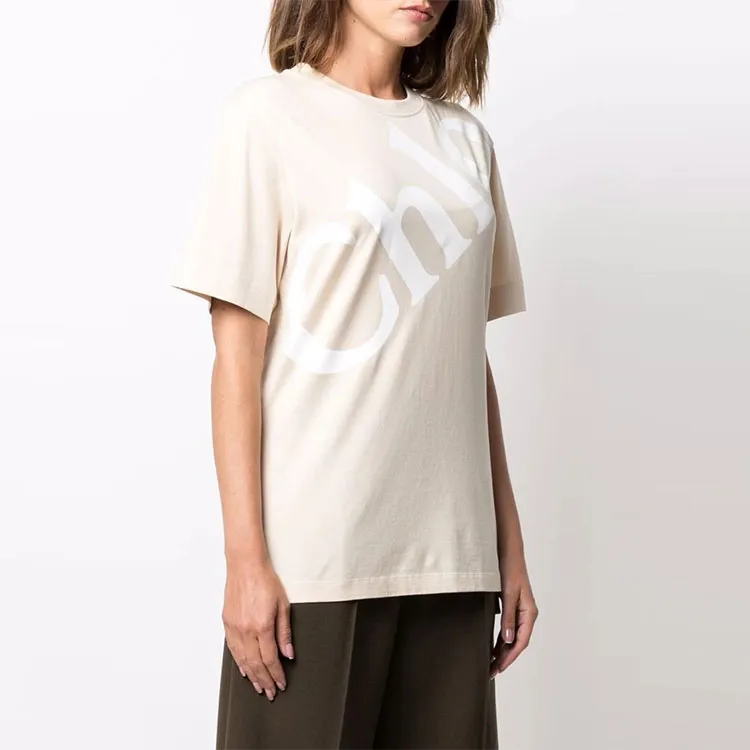 Chloe T Shirt Women's Champagne-3