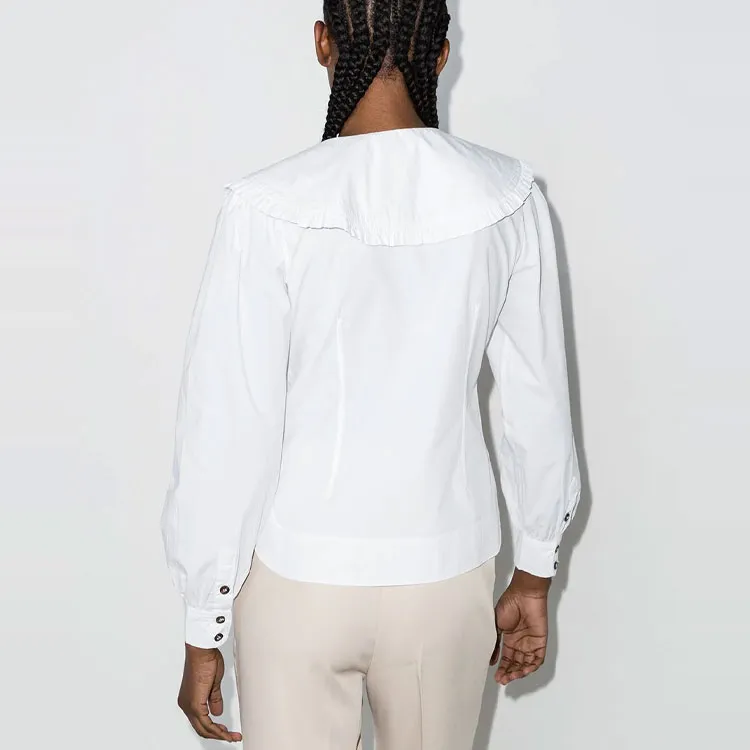 GANNI Shirts Women's White-1