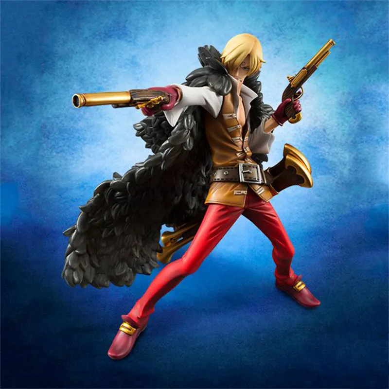 MegaHouse Sanji Pop One Piece Edition Shanks Scale Figures 23cm-3