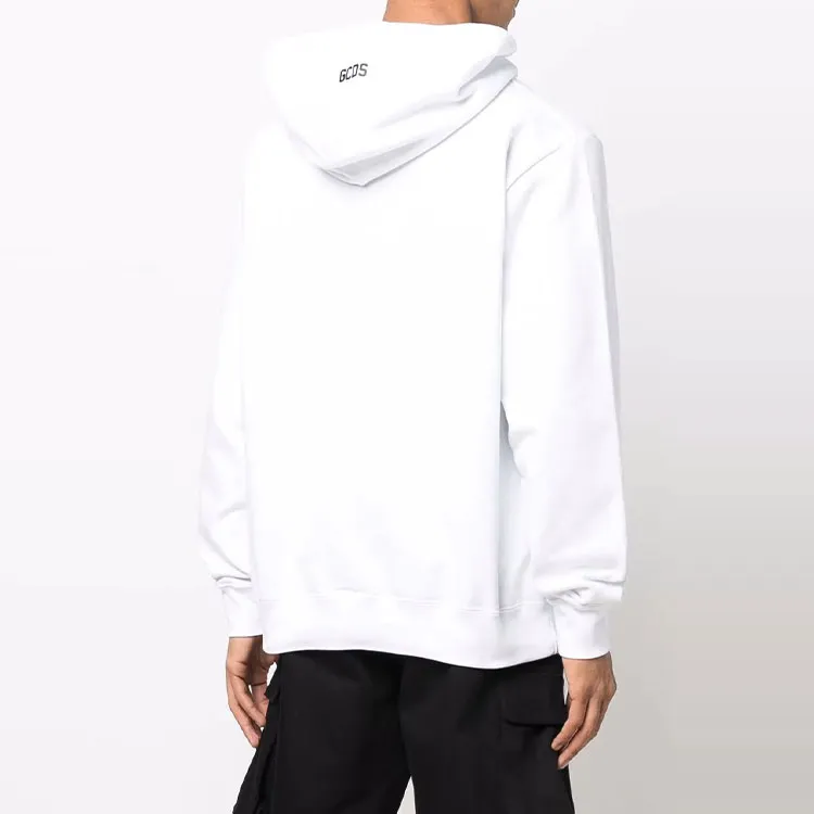 GCDS Logo print Cotton Hoodie-2
