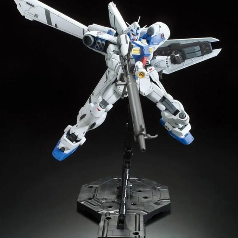 BANDAI RE 1/100 Mobile Suit Gundam 00 83 Stars' Memories GP04 Gundam Model Kits 18cm-4