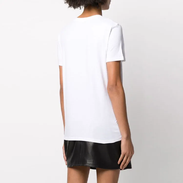 BALMAIN T Shirts Women's White-3