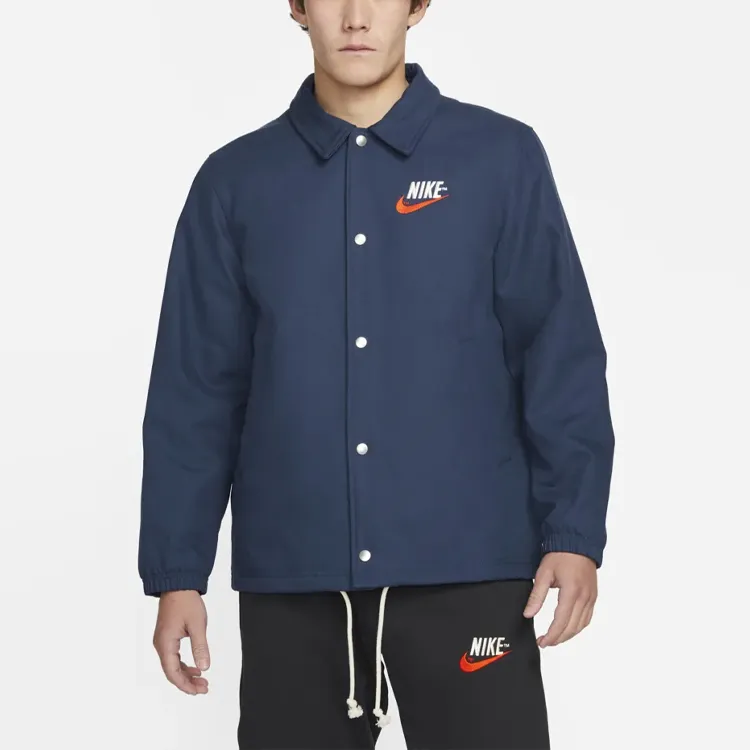 Nike Puffer Jacket Winter Men's Blue-2
