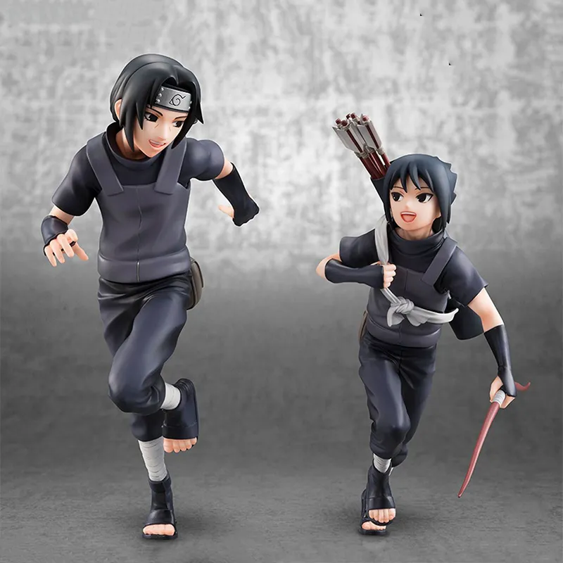 MegaHouse Sasuke Uchiha G.e.m. Naruto The Path Of The Wind Itachi Uchiha & Scale Figures 15cm-3