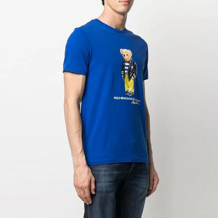 Polo Ralph Lauren T-Shirts Men Blue-2