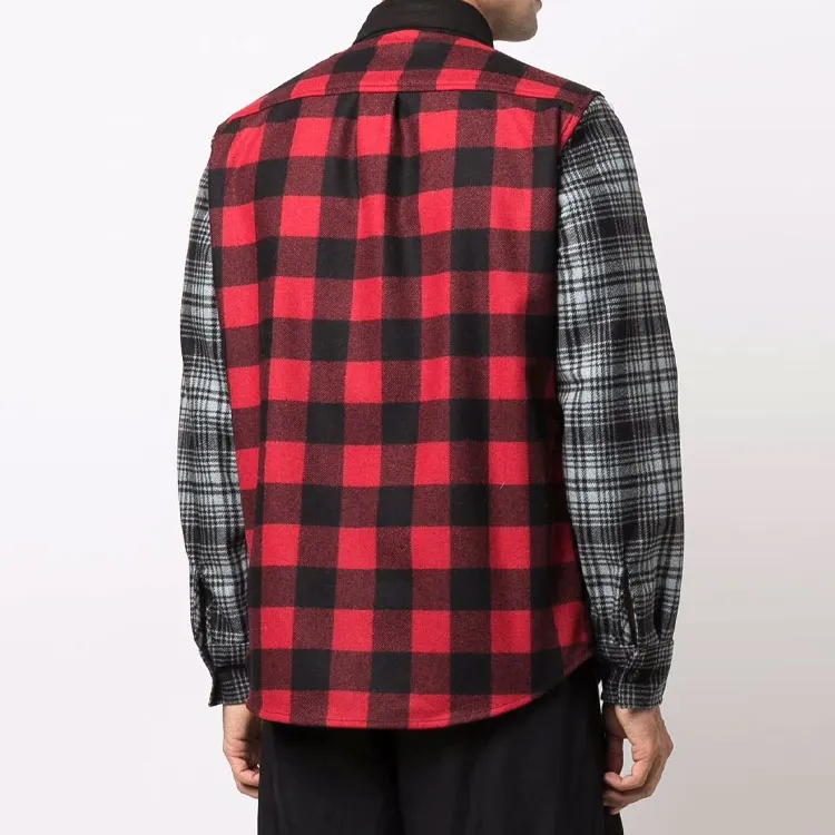 WOOLRICH Alaskan Patchwork Overshirt-2