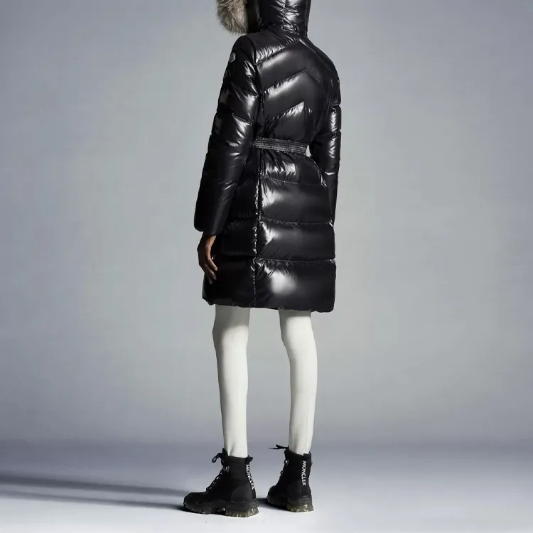 Moncler Down Jacket Women's Black-2