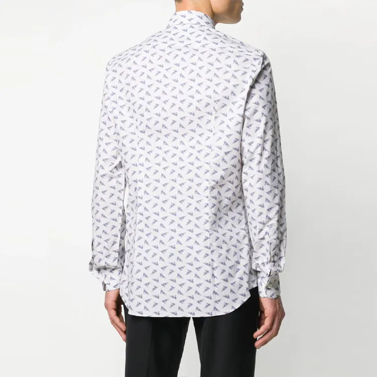 PRADA Shirts Men White-3