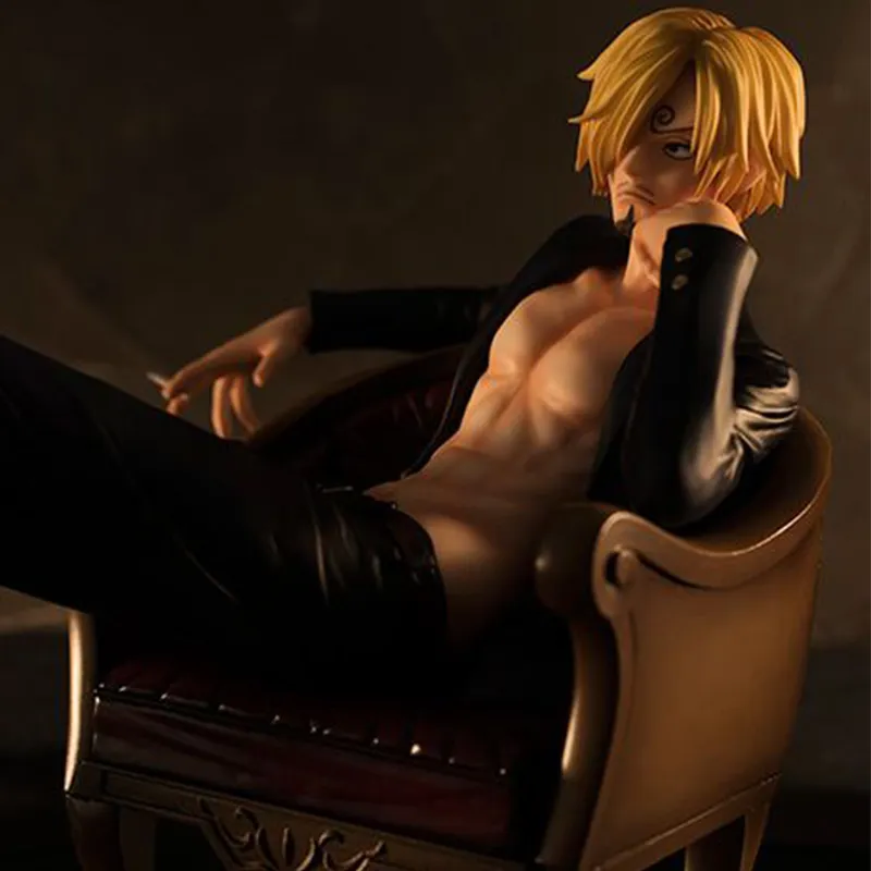 MegaHouse Sanji Portrait Of Pirates Soc One Piece Scale Figures 14cm-3